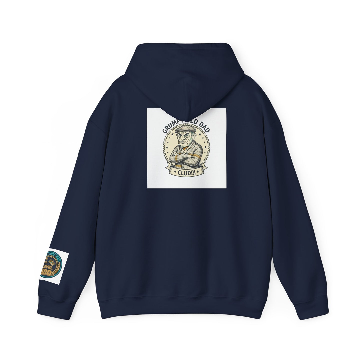 Dad & Grandpa Hoodie — Grumpy Old Dad Club Vintage Pullover