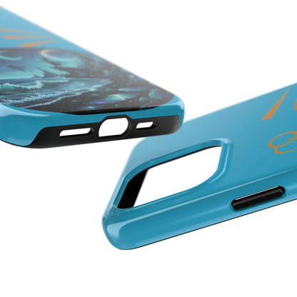 Tough Phone Case — Mystic Moonlit Shore Illustration