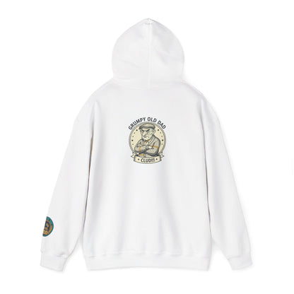 Dad & Grandpa Hoodie — Grumpy Old Dad Club Vintage Pullover