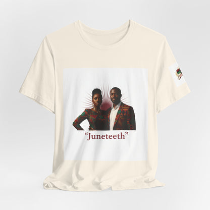 Juneteenth Graphic Tee — "Juneteeth" Freedom Celebration T-Shirt