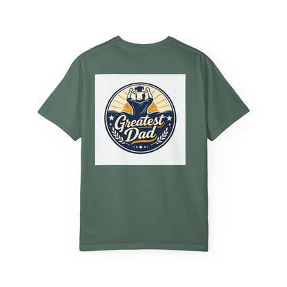 Greatest Dad Vintage Badge T-Shirt