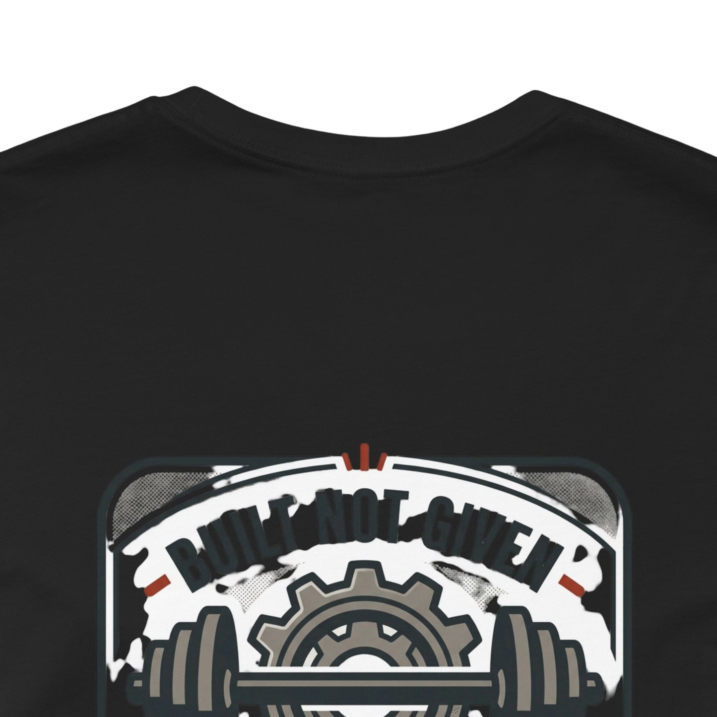 Stay Focused / Built Not Given Fitness T‑Shirt — “Stay Broke or Focused” Motivational Gym Tee