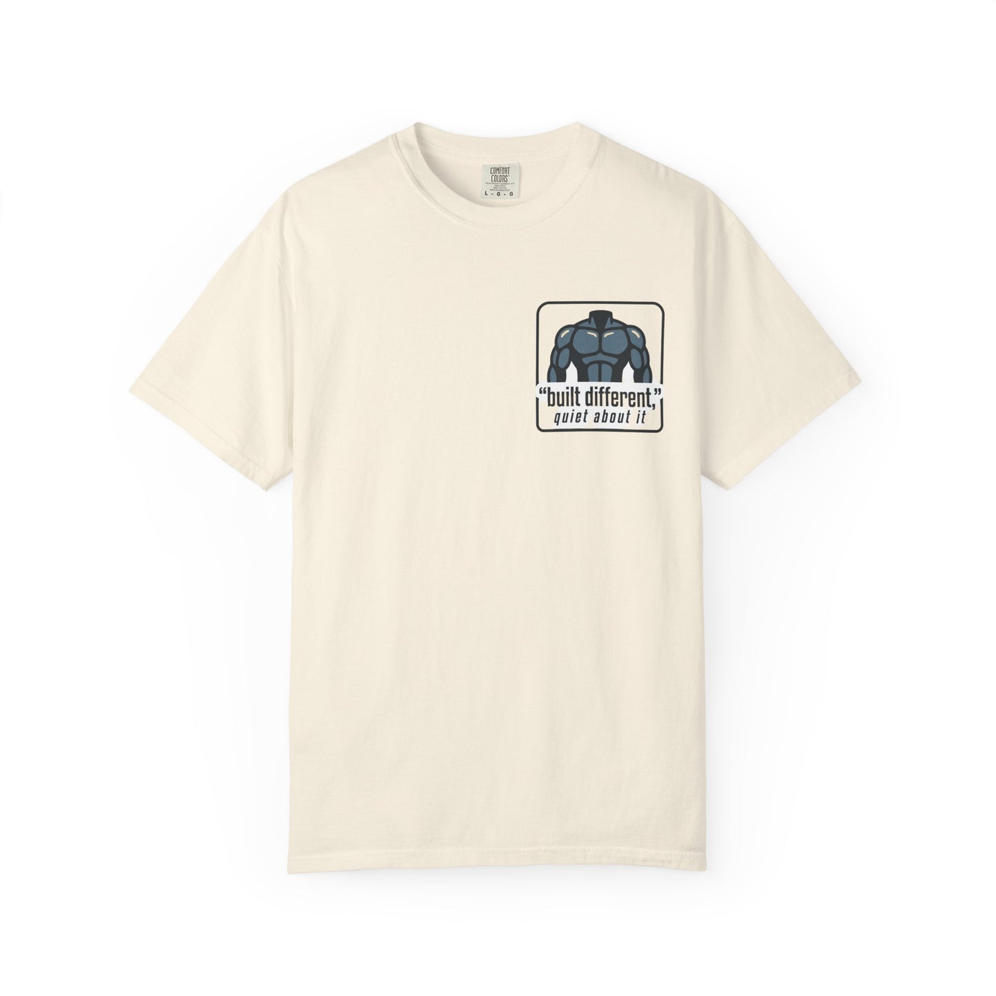Graphic T-Shirt — “No Announcements, Just Results” Motivational Fitness Tee