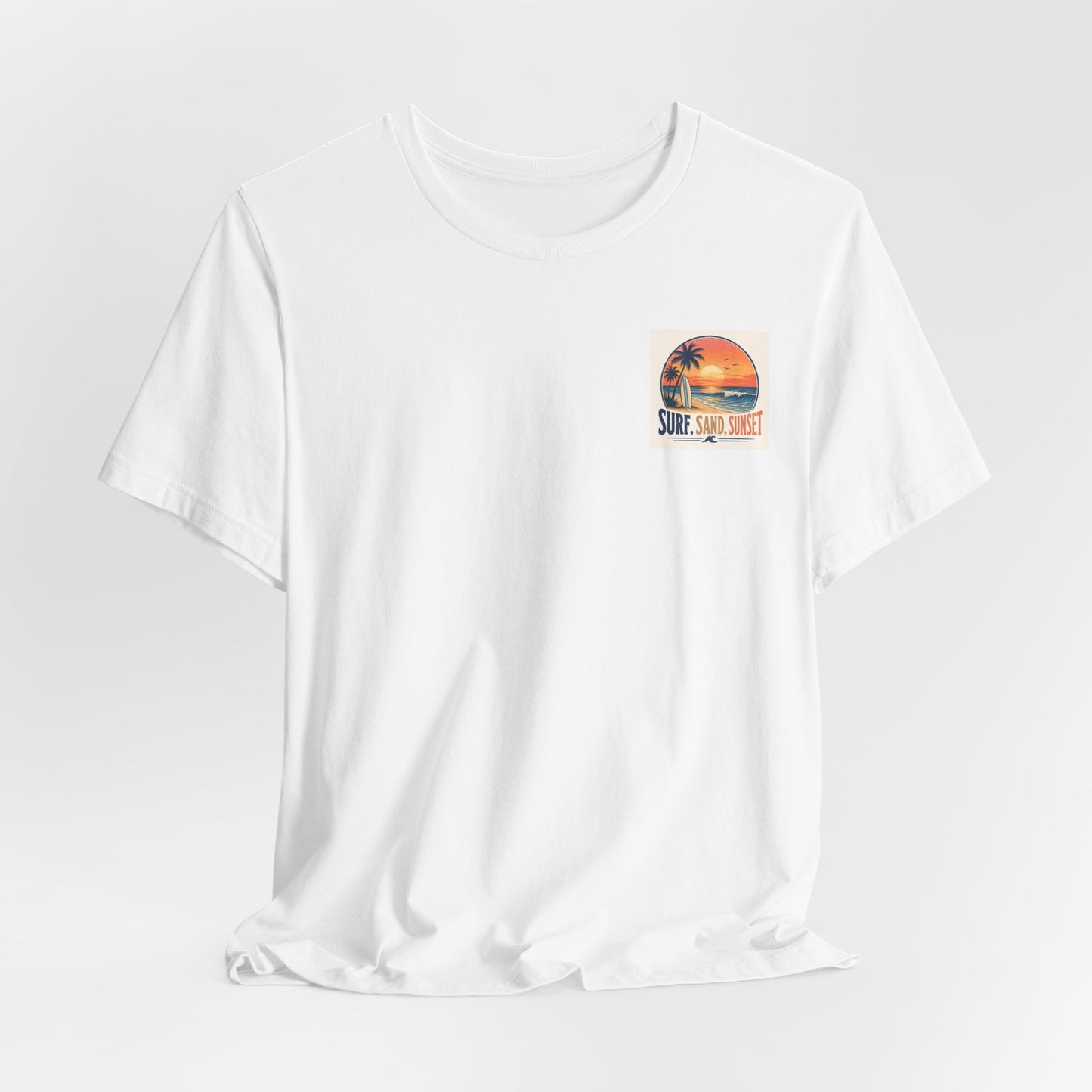 Endless Summer Surf Tee — Retro Sunset Palm Beach T-Shirt