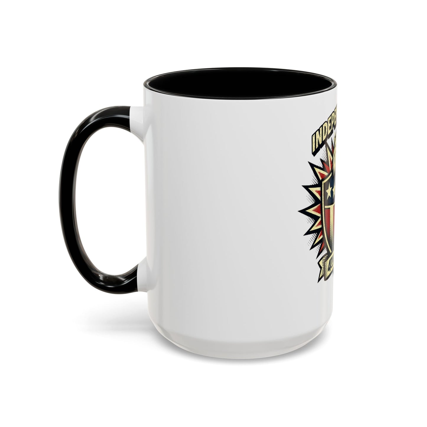 Accent Coffee Mug (11, 15oz) , 4th of july ,independence day.