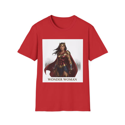 Wonder Woman Graphic T-Shirt — Heroine Illustration Tee