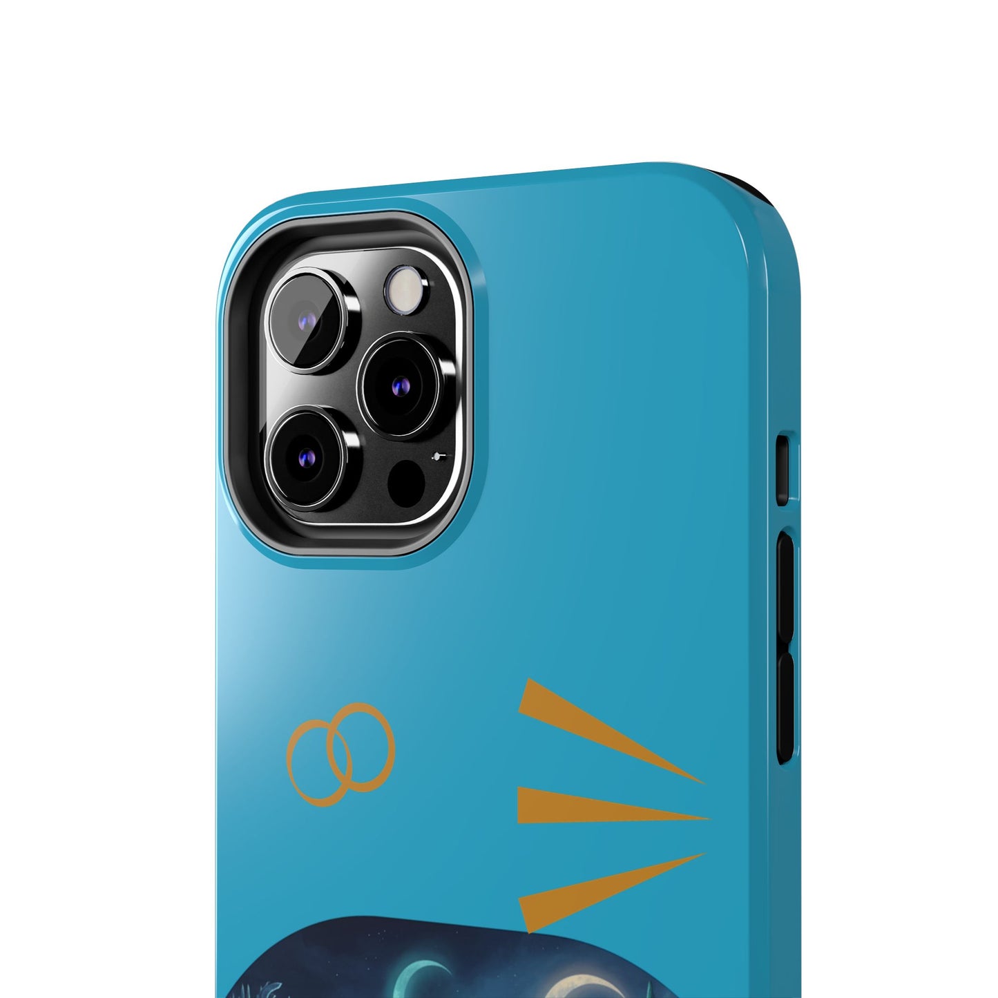 Tough Phone Case — Mystic Moonlit Shore Illustration
