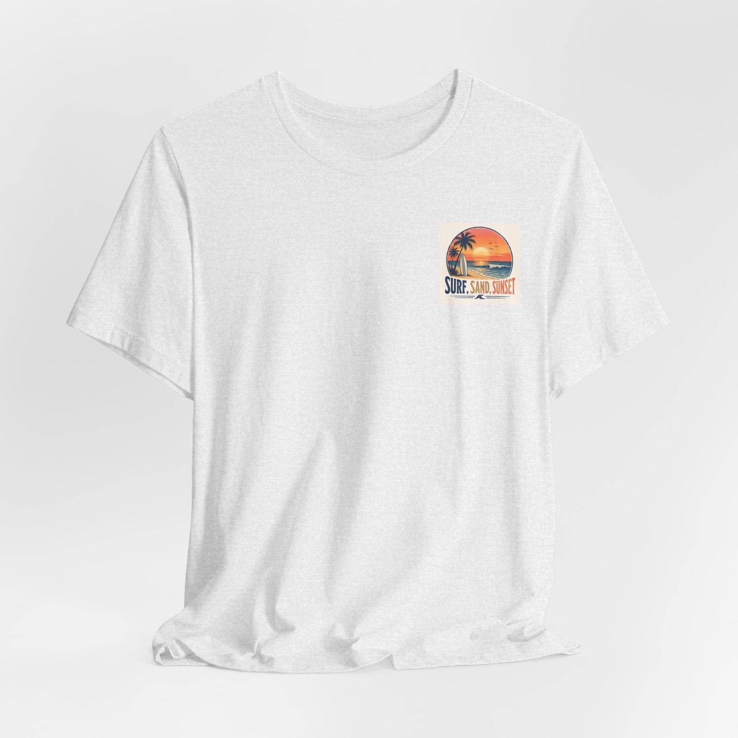Endless Summer Surf Tee — Retro Sunset Palm Beach T-Shirt