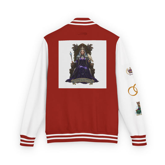 Letterman Jacket — Gothic Queen Illustration Varsity Jacket