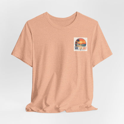 Endless Summer Surf Tee — Retro Sunset Palm Beach T-Shirt