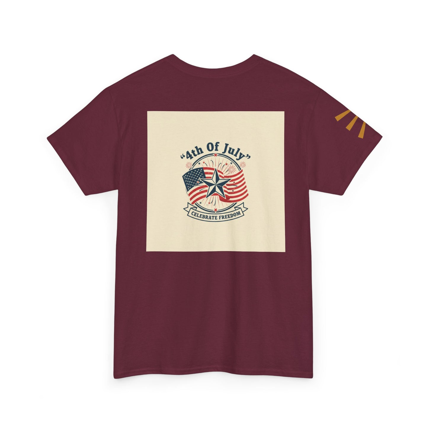 4th of July Americana Tee — Patriotic Flag Picnic T-Shirt