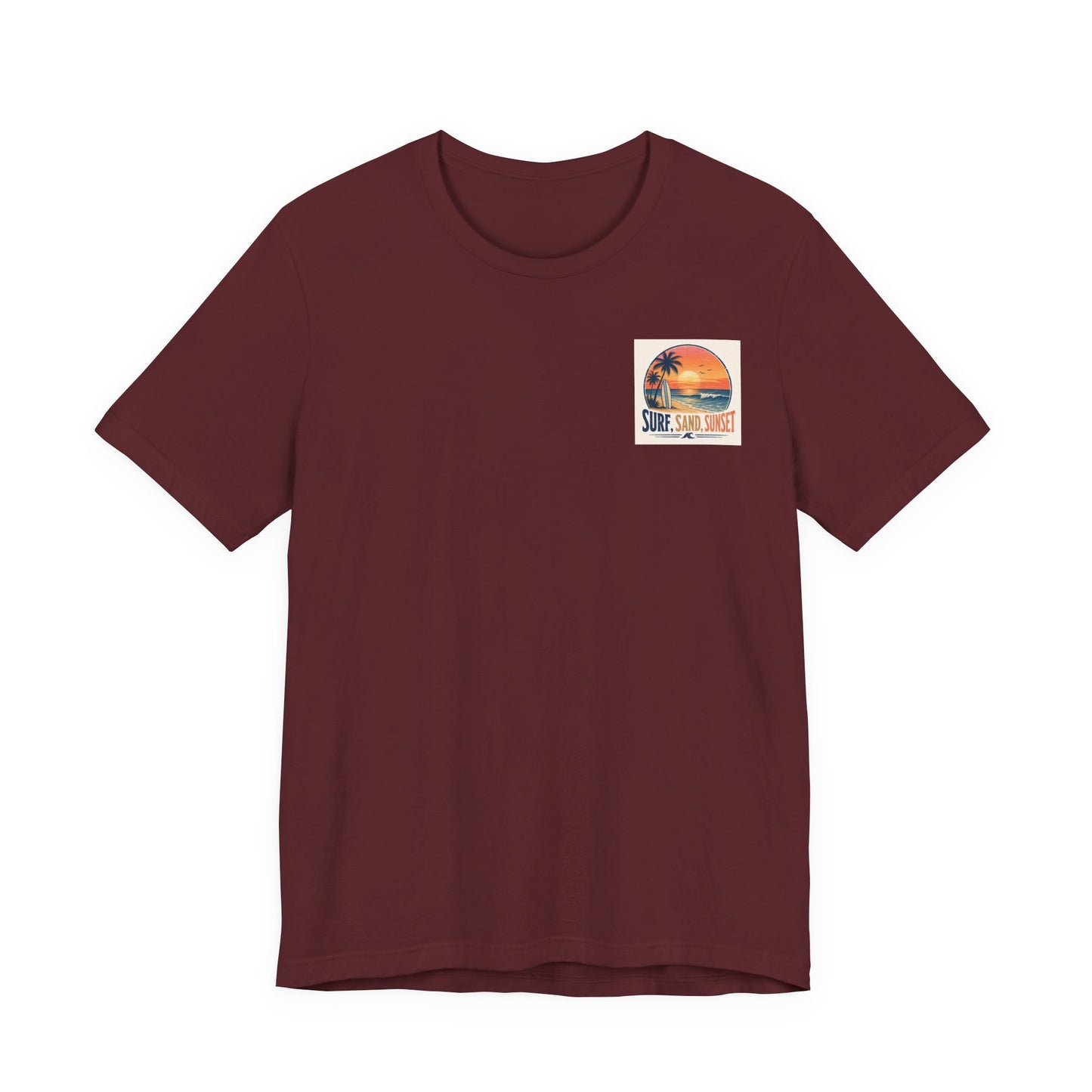 Endless Summer Surf Tee — Retro Sunset Palm Beach T-Shirt