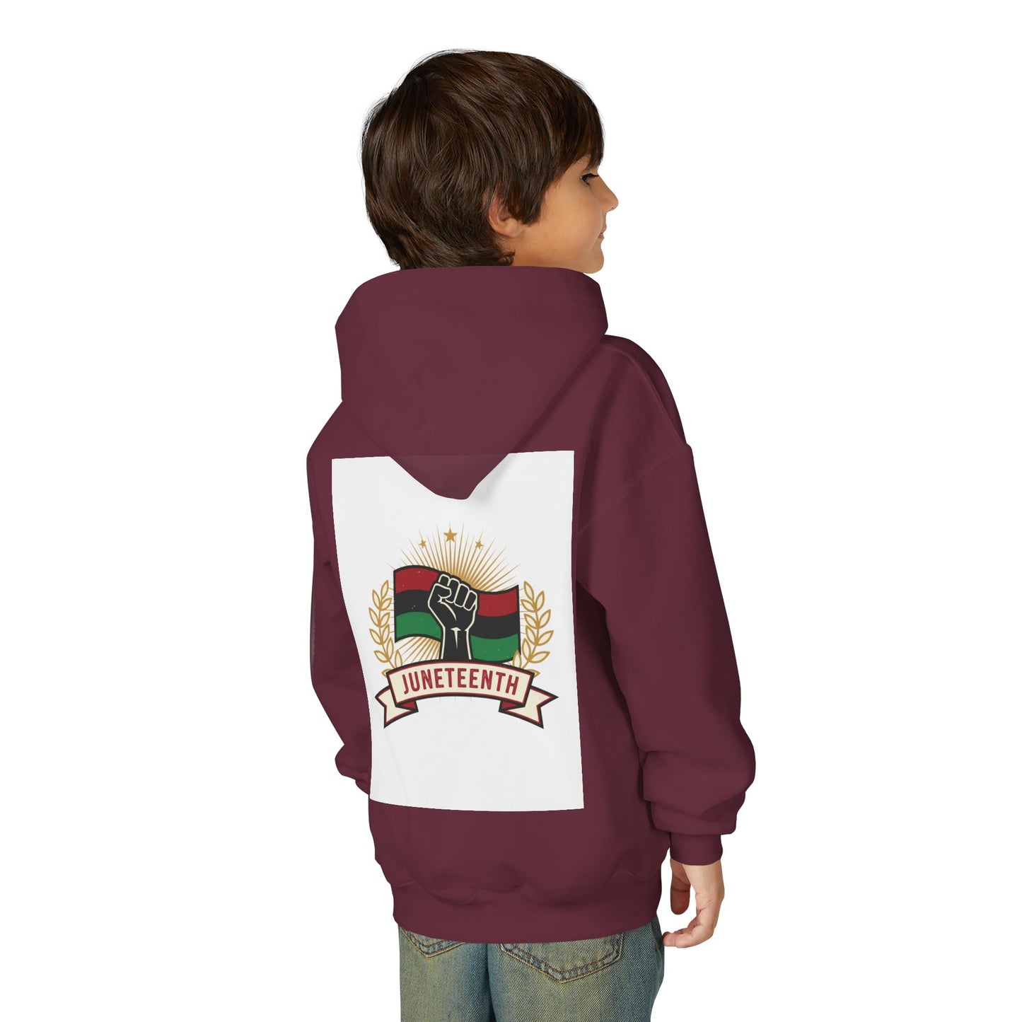 Juneteenth Youth Hoodie – Juneteenth Celebration Pullover
