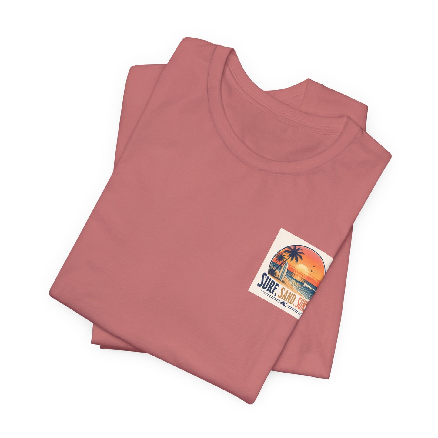 Endless Summer Surf Tee — Retro Sunset Palm Beach T-Shirt