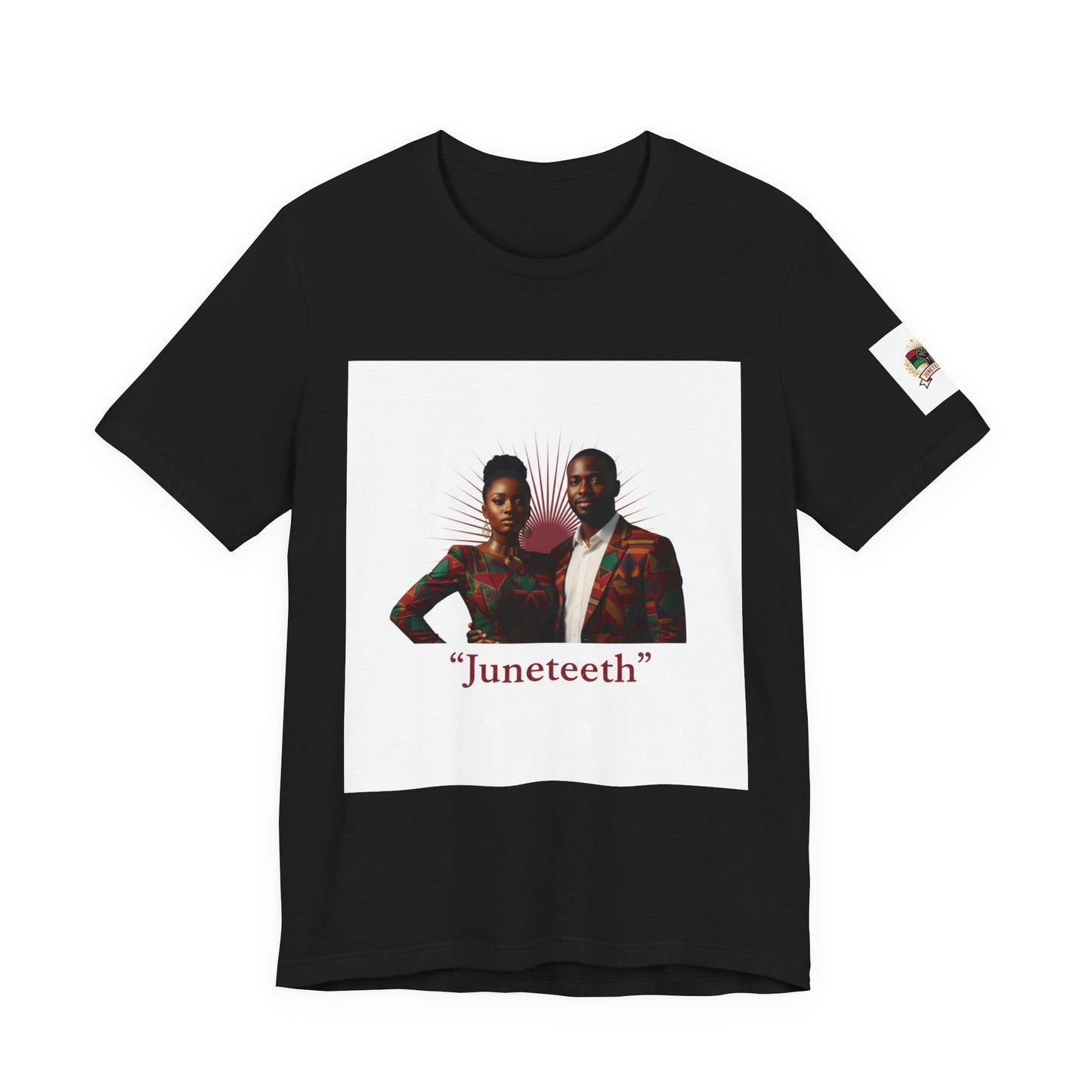 Juneteenth Graphic Tee — "Juneteeth" Freedom Celebration T-Shirt