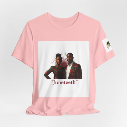 Juneteenth Graphic Tee — "Juneteeth" Freedom Celebration T-Shirt