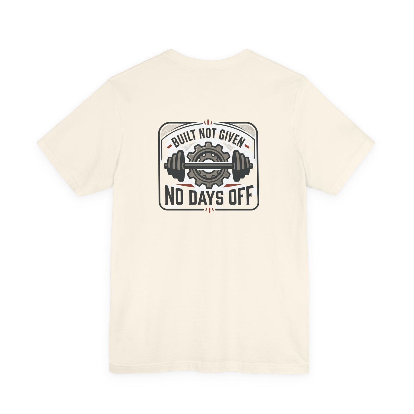 Stay Focused / Built Not Given Fitness T‑Shirt — “Stay Broke or Focused” Motivational Gym Tee