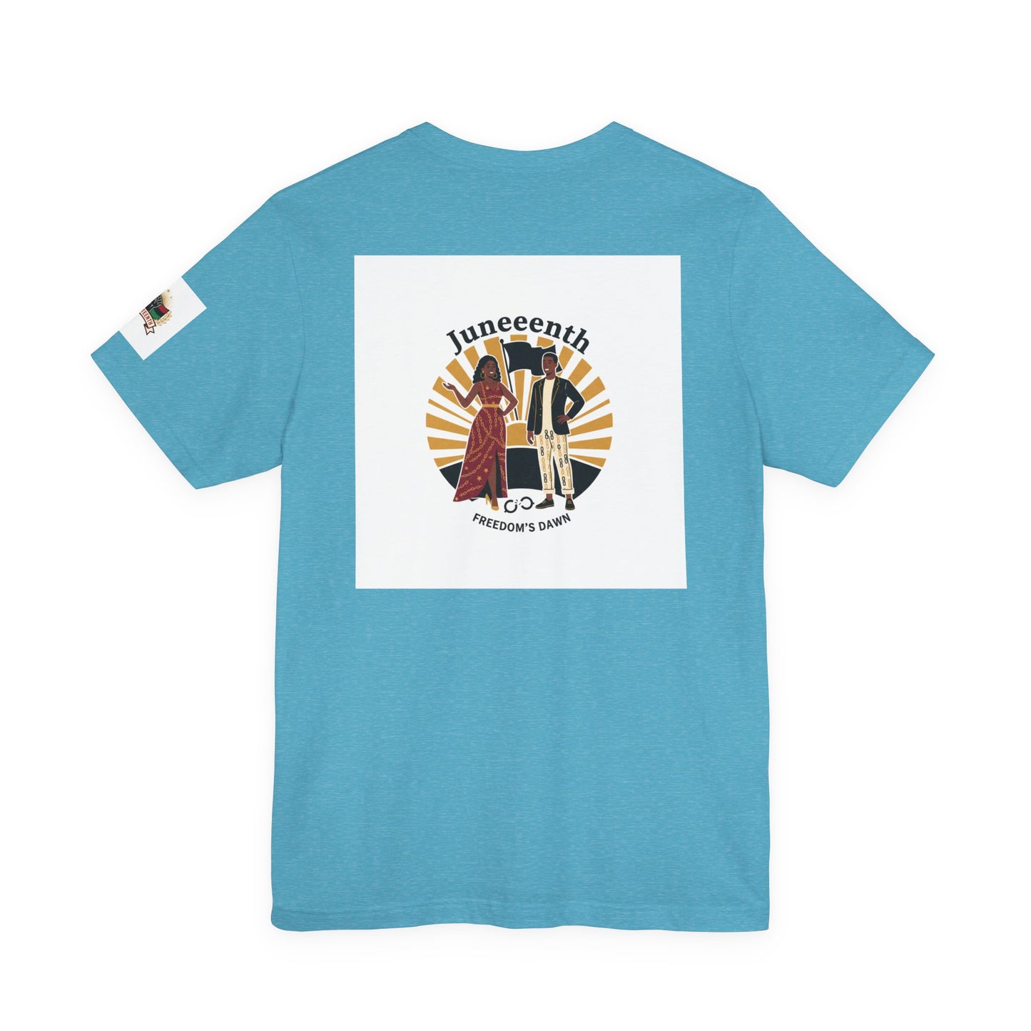 Juneteenth Graphic Tee — "Juneteeth" Freedom Celebration T-Shirt