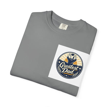 Greatest Dad Vintage Badge T-Shirt
