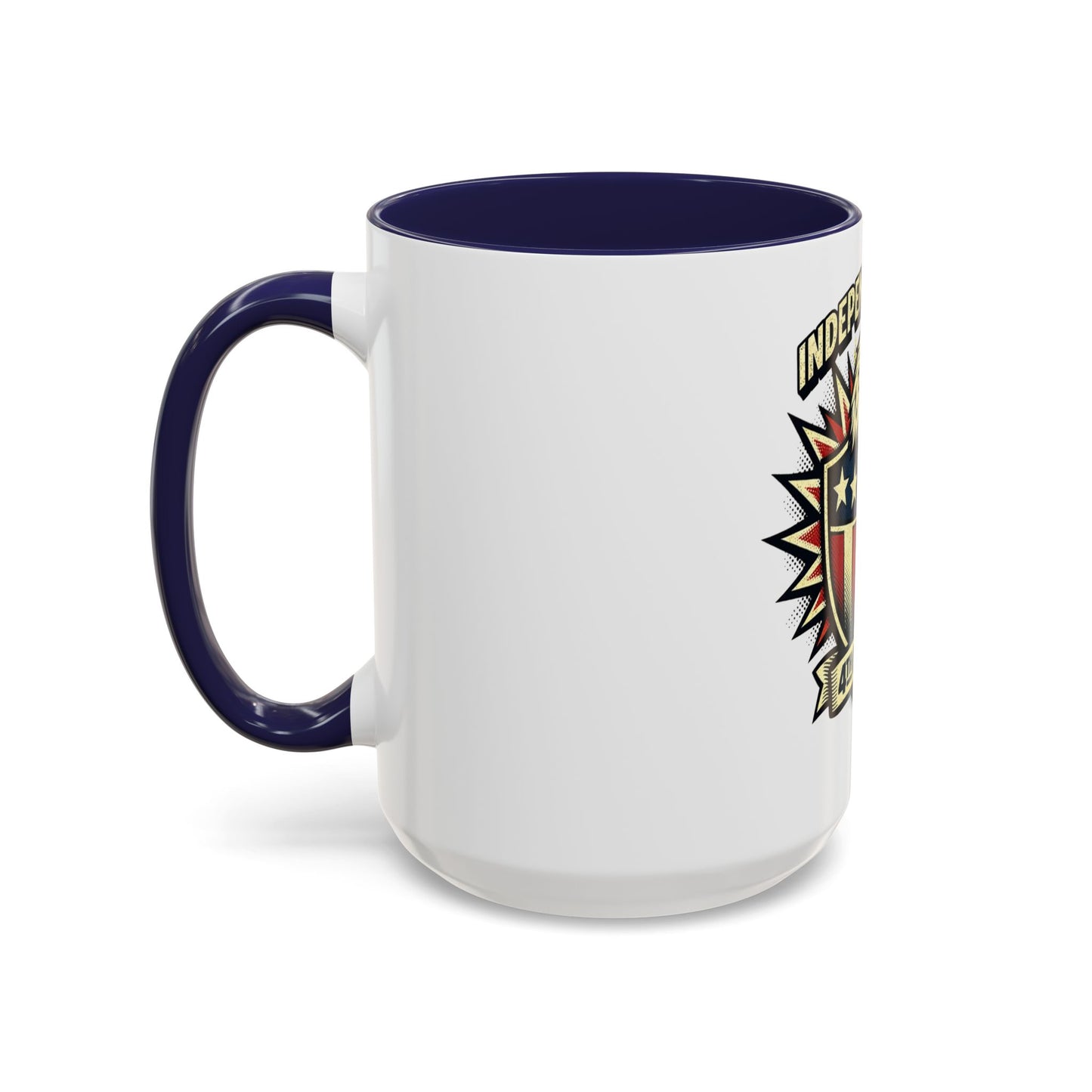 Accent Coffee Mug (11, 15oz) , 4th of july ,independence day.