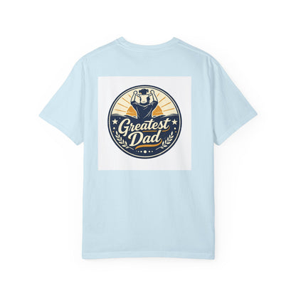 Greatest Dad Vintage Badge T-Shirt