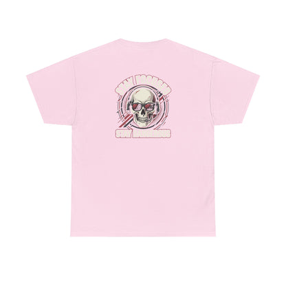 Unisex Heavy Cotton Tee DISCIPLINE OVER FEELINGS , STAY FOCUSED STAY DANGEROUS.