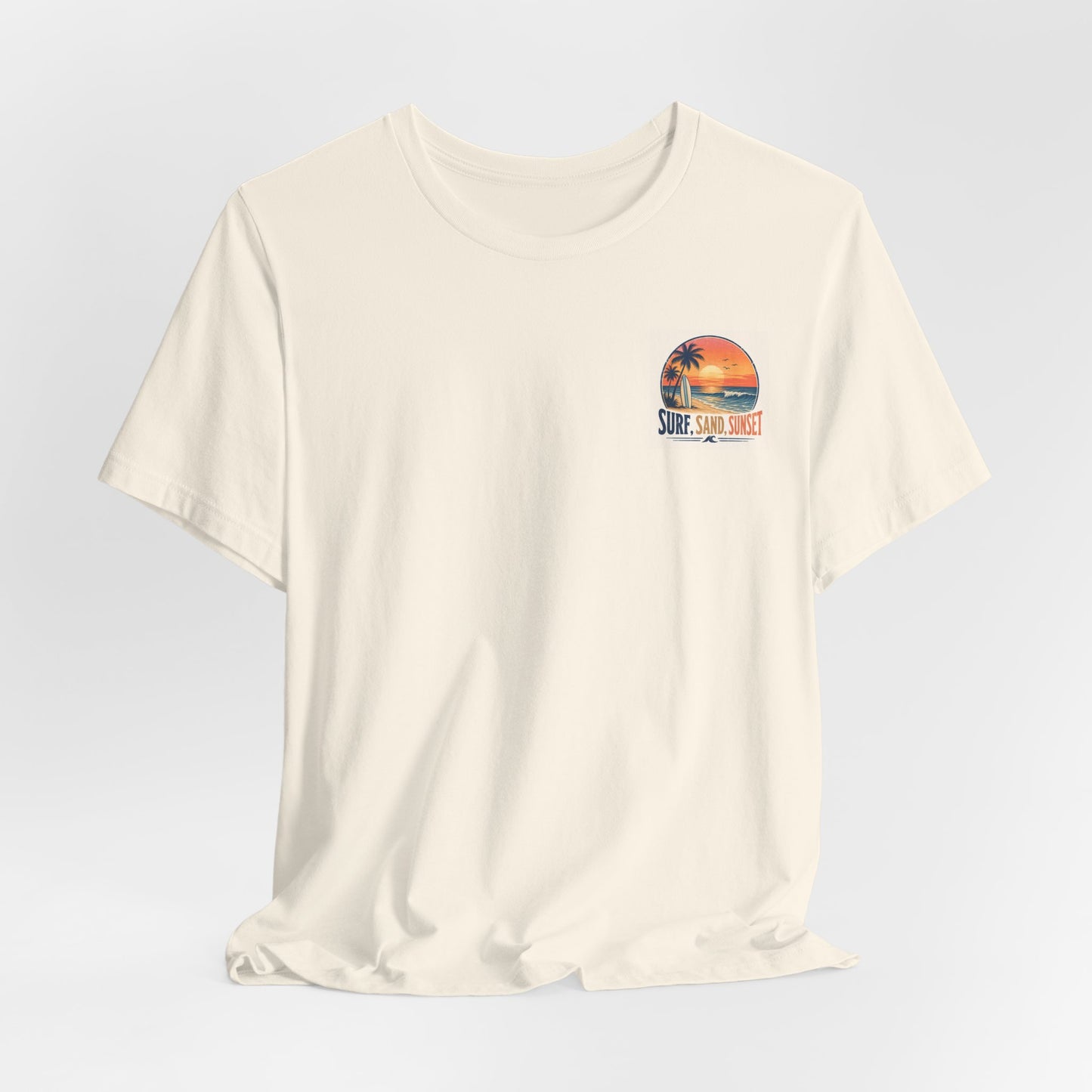 Endless Summer Surf Tee — Retro Sunset Palm Beach T-Shirt