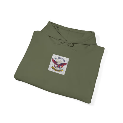 Patriotic Eagle Floral Hoodie – American Flag Wings Graphic Sweatshirt