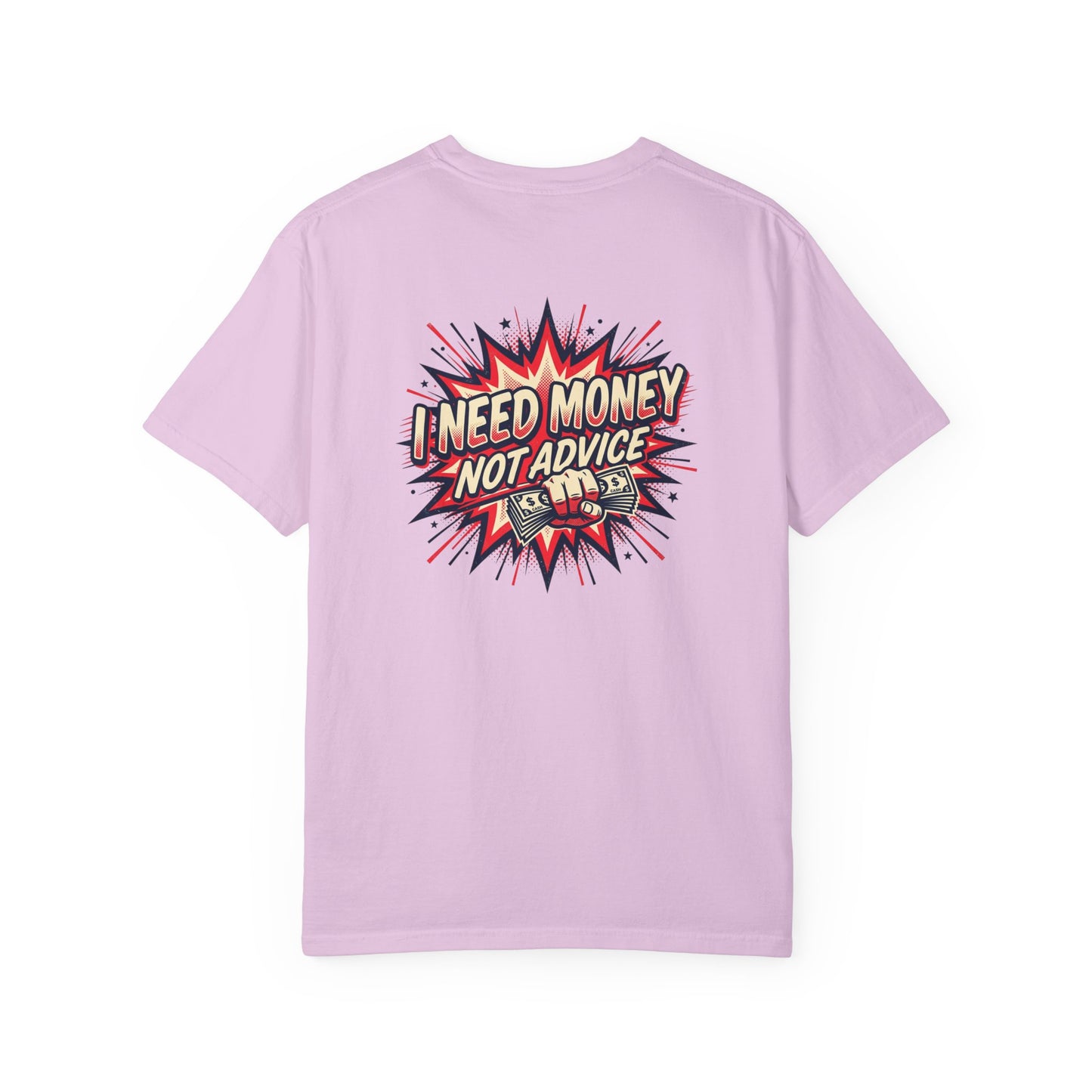 I Need Money Not Advice T-Shirt — Retro Comic Graphic Tee