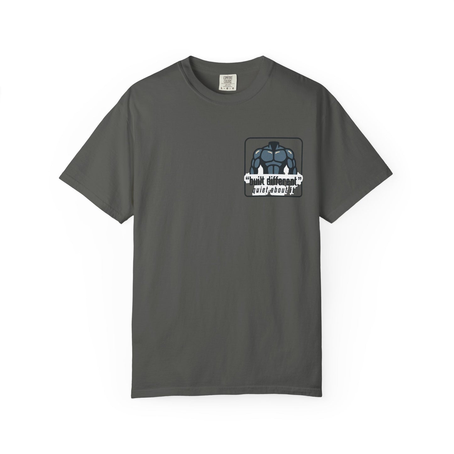 Graphic T-Shirt — “No Announcements, Just Results” Motivational Fitness Tee