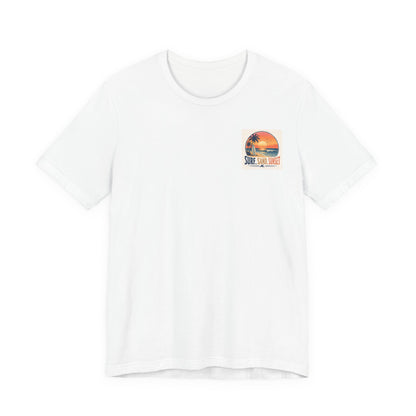 Endless Summer Surf Tee — Retro Sunset Palm Beach T-Shirt