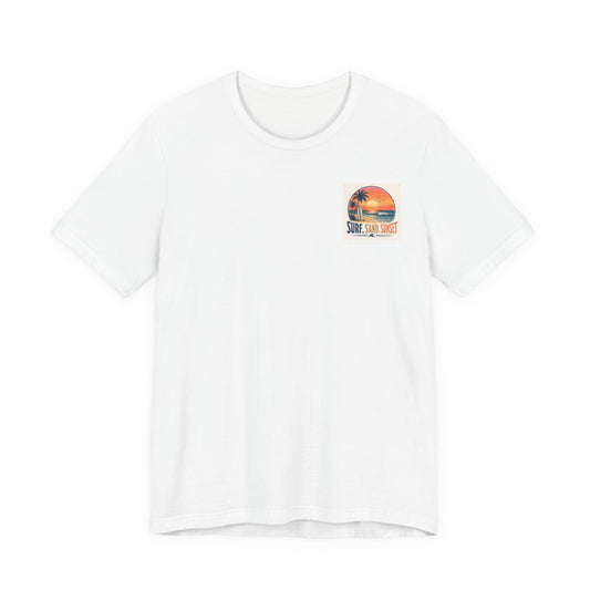 Endless Summer Surf Tee — Retro Sunset Palm Beach T-Shirt