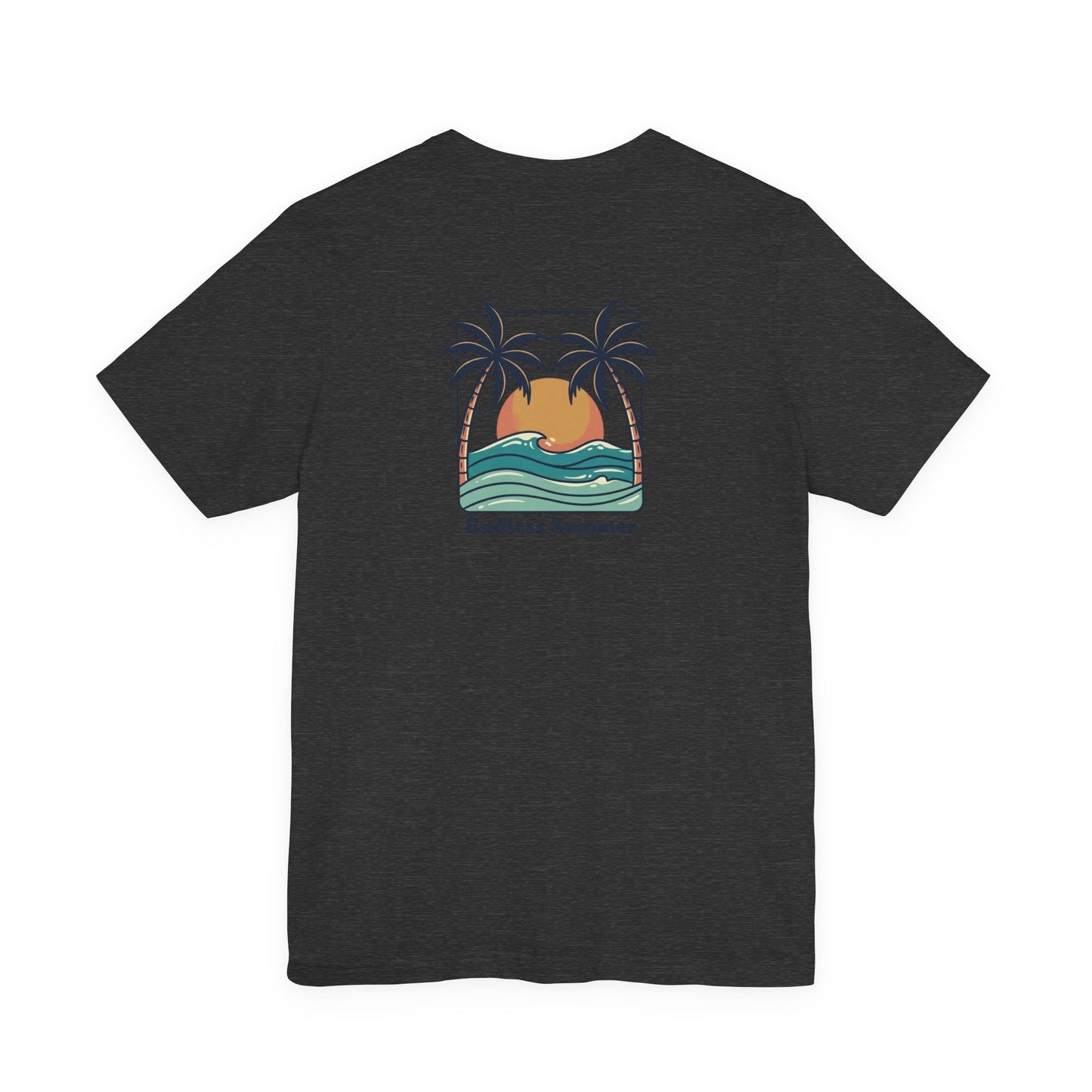 Endless Summer Surf Tee — Retro Sunset Palm Beach T-Shirt