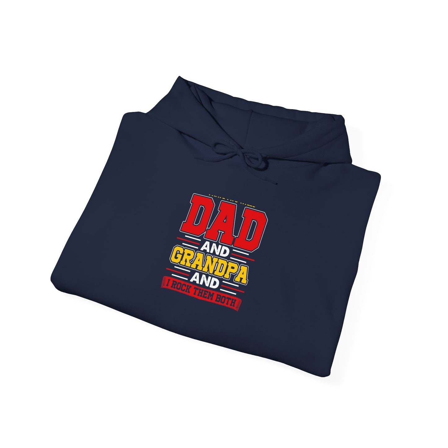 Dad & Grandpa Hoodie — Grumpy Old Dad Club Vintage Pullover