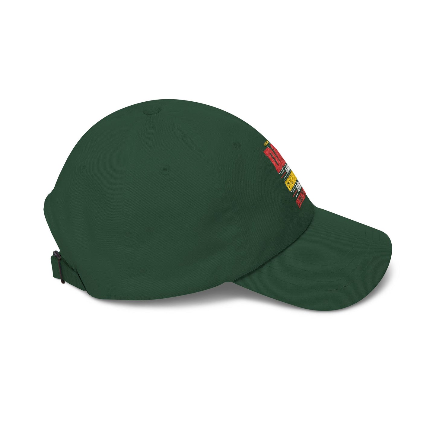 Dad Grandpa Classic Cap — Vintage Stacked Titles Hat ("Dad, Grandpa")