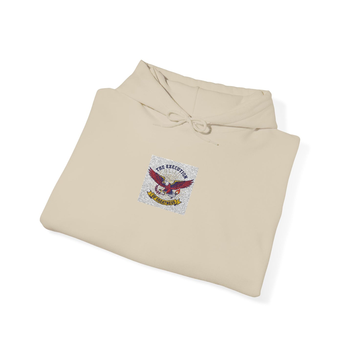 Patriotic Eagle Floral Hoodie – American Flag Wings Graphic Sweatshirt