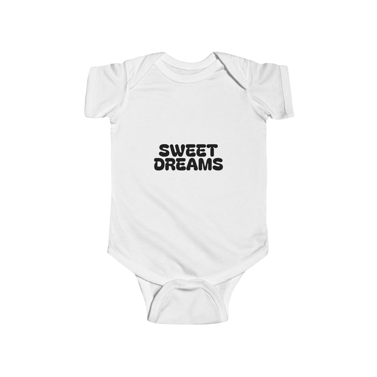 Infant Bodysuit — "Sweet Dreams" Cute Yellow Chick Baby Onesie (I’m a Cutey)