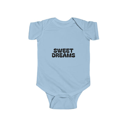 Infant Bodysuit — "Sweet Dreams" Cute Yellow Chick Baby Onesie (I’m a Cutey)