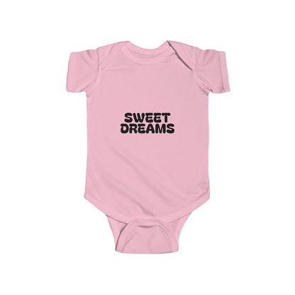 Infant Bodysuit — "Sweet Dreams" Cute Yellow Chick Baby Onesie (I’m a Cutey)