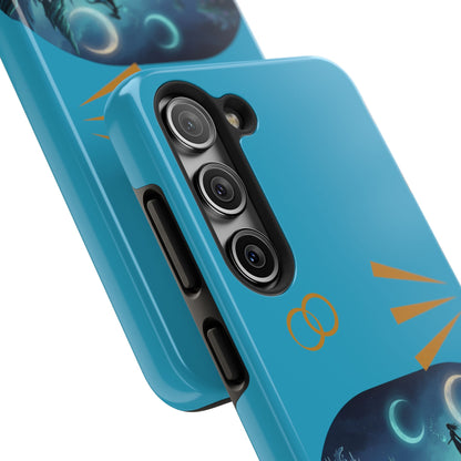 Tough Phone Case — Mystic Moonlit Shore Illustration