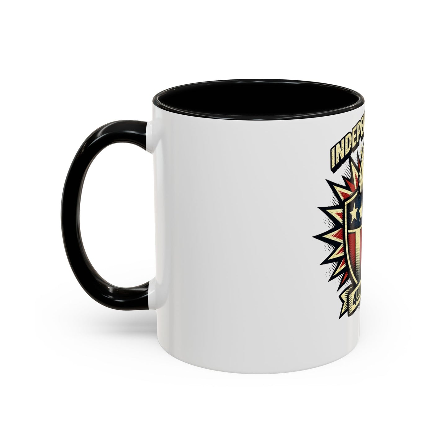 Accent Coffee Mug (11, 15oz) , 4th of july ,independence day.