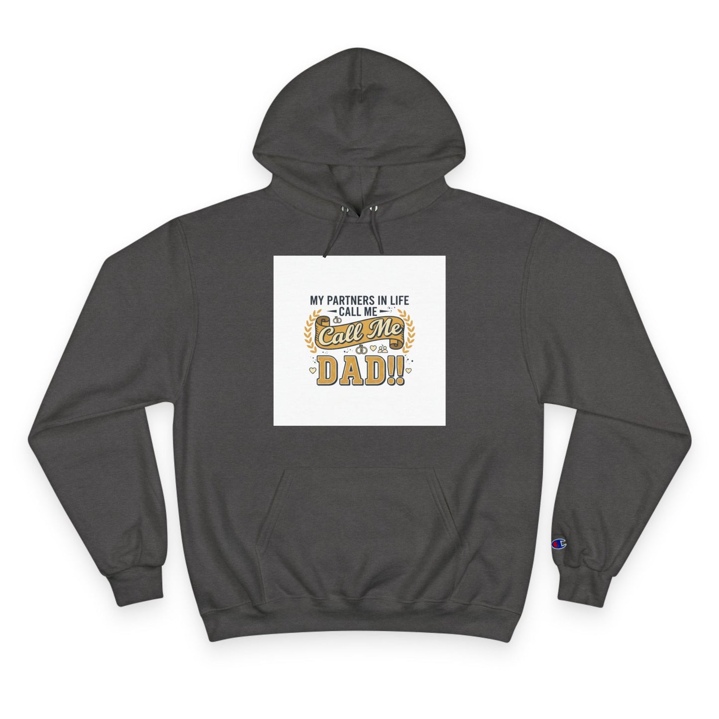 Dad Level 1001 Hoodie — 'My Partners in Life Call Me Dad' Graphic Sweatshirt