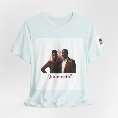 Juneteenth Graphic Tee — "Juneteeth" Freedom Celebration T-Shirt