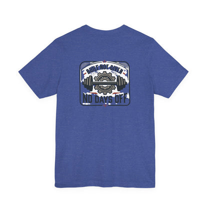Stay Focused / Built Not Given Fitness T‑Shirt — “Stay Broke or Focused” Motivational Gym Tee