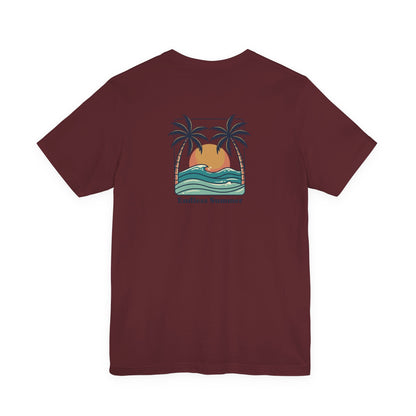 Endless Summer Surf Tee — Retro Sunset Palm Beach T-Shirt