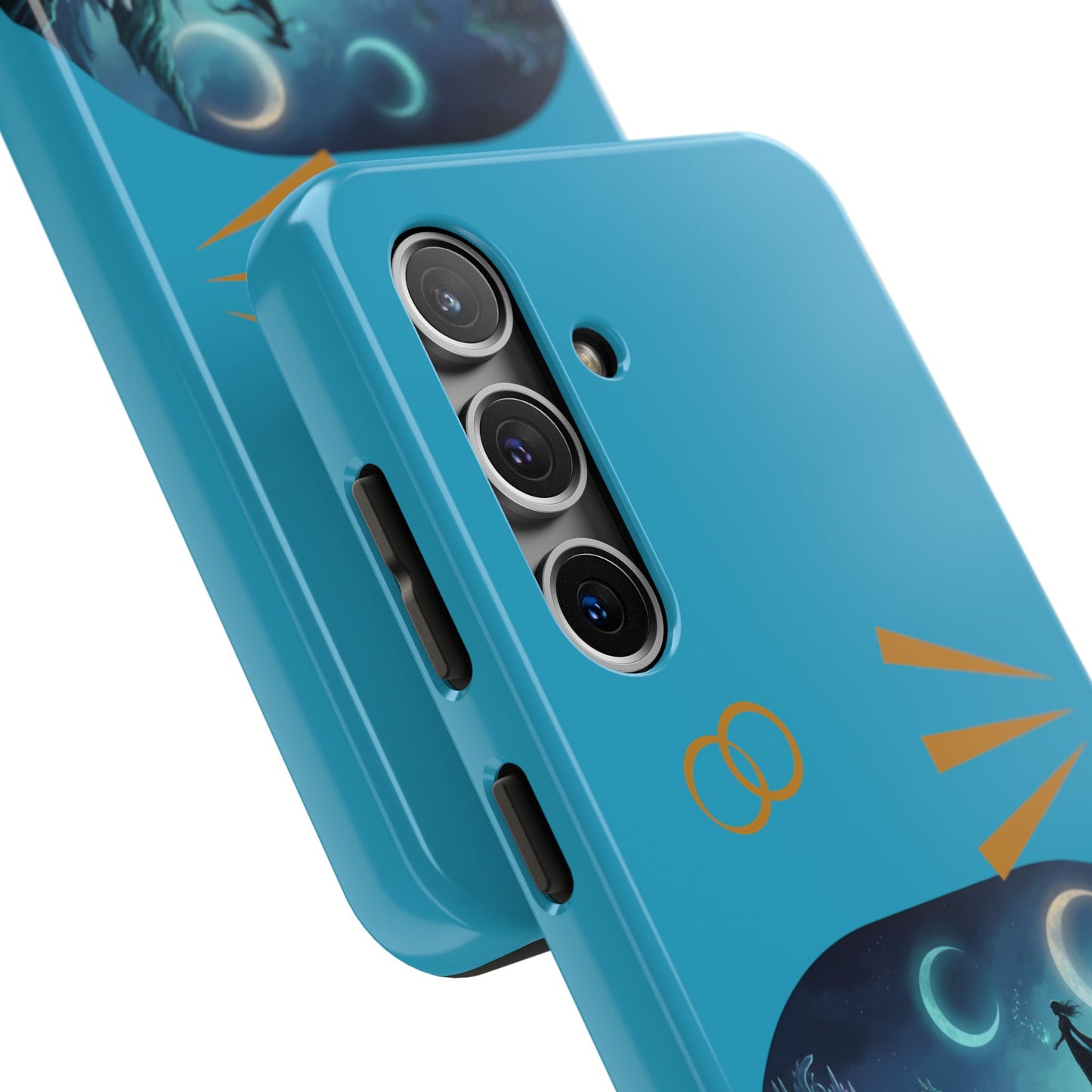 Tough Phone Case — Mystic Moonlit Shore Illustration
