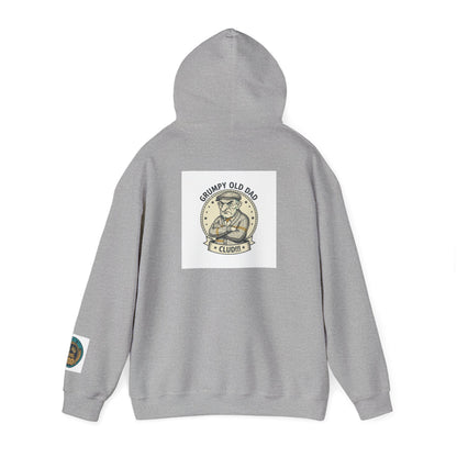 Dad & Grandpa Hoodie — Grumpy Old Dad Club Vintage Pullover