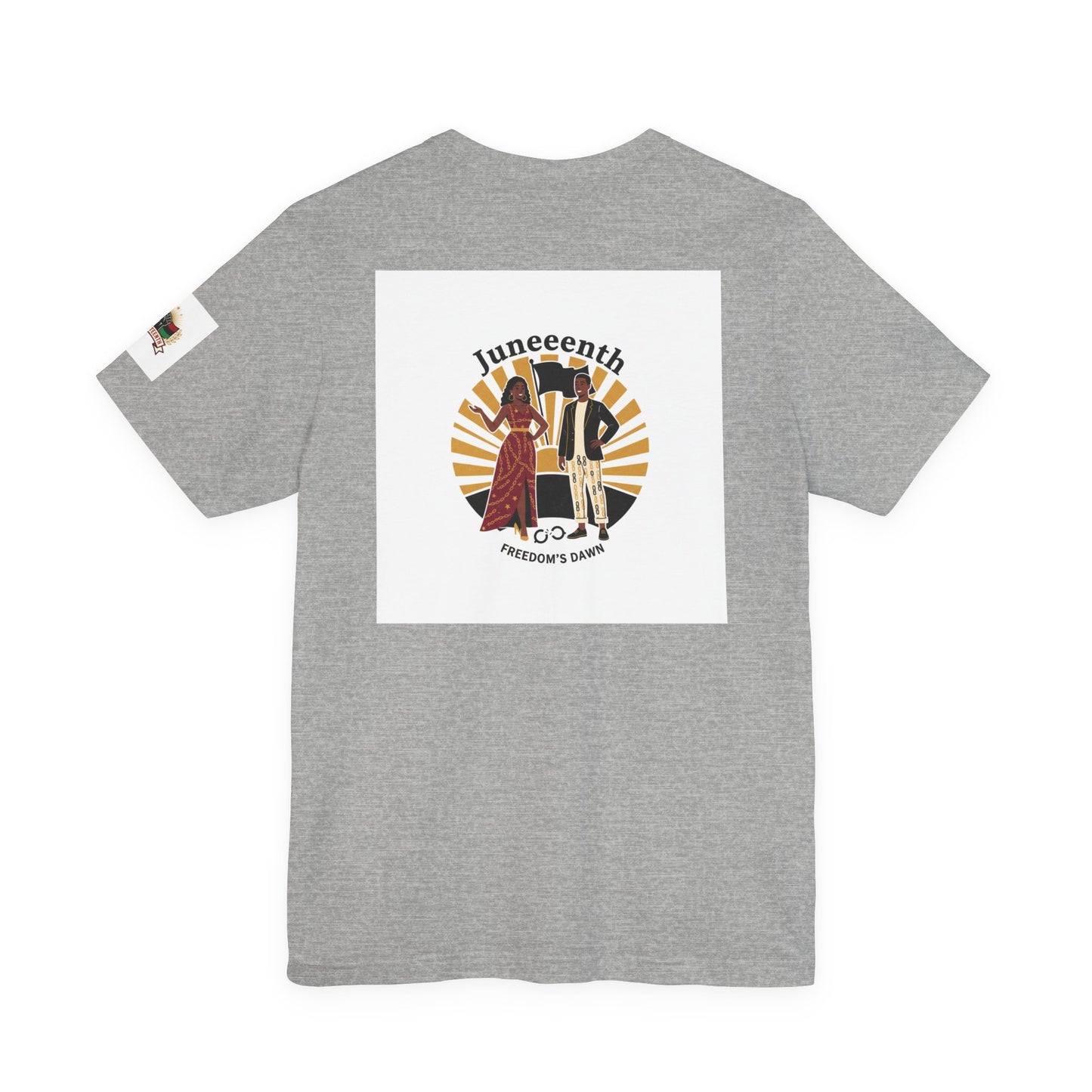 Juneteenth Graphic Tee — "Juneteeth" Freedom Celebration T-Shirt
