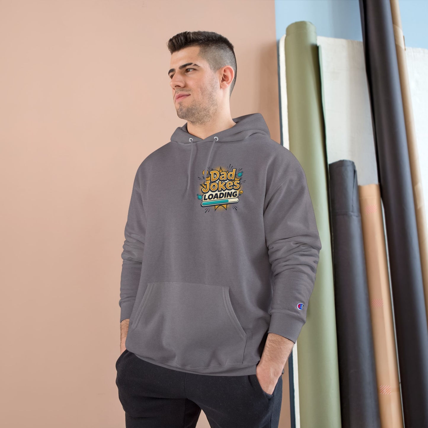 Dad The Man Hoodie — “Dad Jokes Loading” & “The Man, The Myth, The Legend” Graphic Hoodie