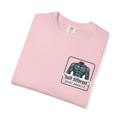 Graphic T-Shirt — “No Announcements, Just Results” Motivational Fitness Tee